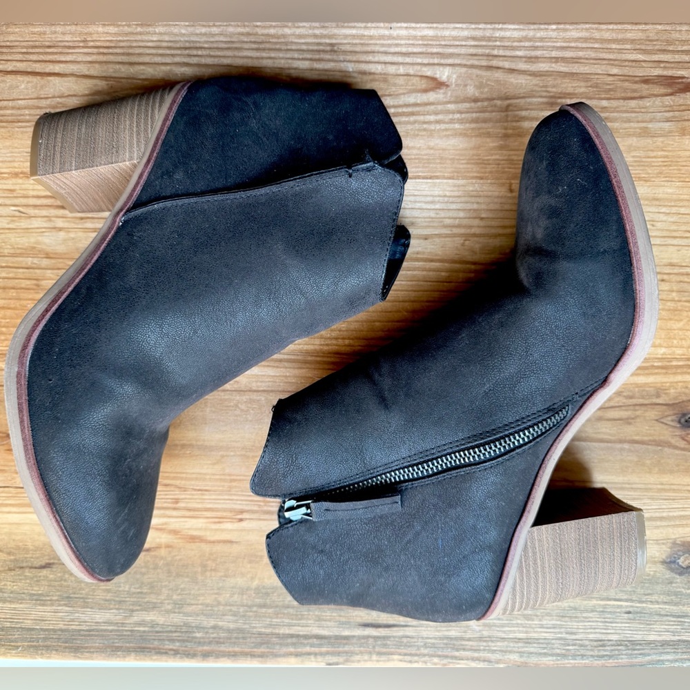 MIA Black Patton Booties